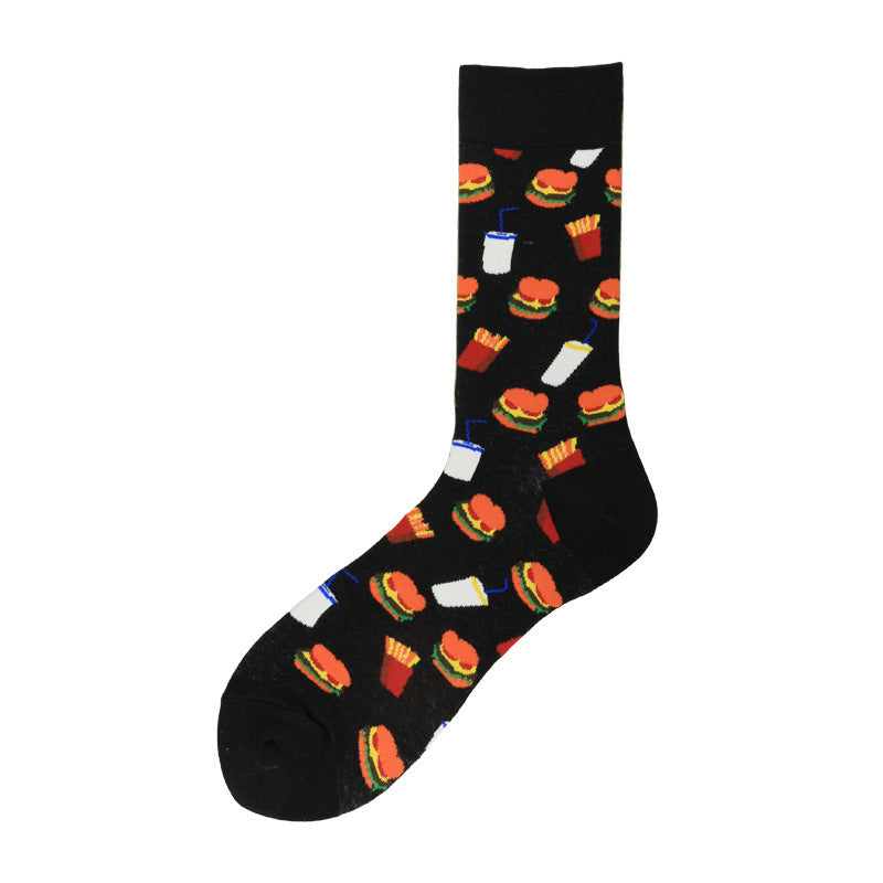 Creative and Versatile Food Cotton Tube Socks Limorista