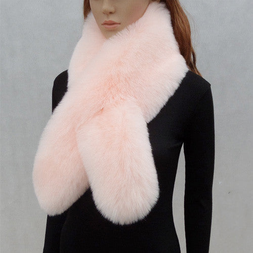 Faux Fur Rabbit Fox Collar Shawl Limorista