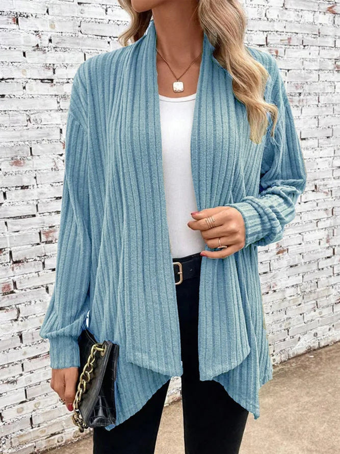 Cross-border Foreign Trade Temu Long Sleeve Loose Cardigan Coat Limorista