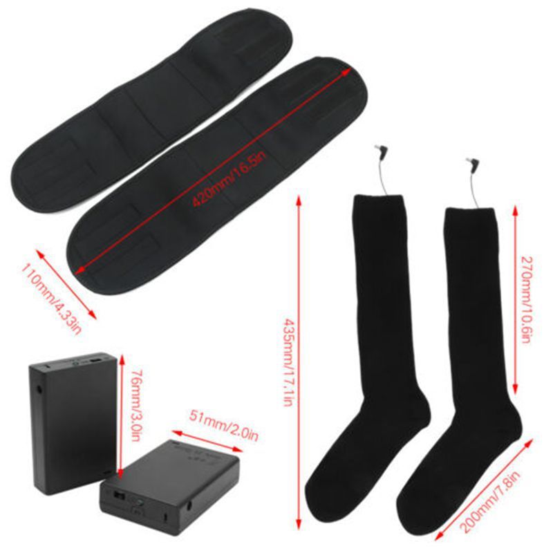 Outdoor Cold Weather Electric Heated Socks Limorista