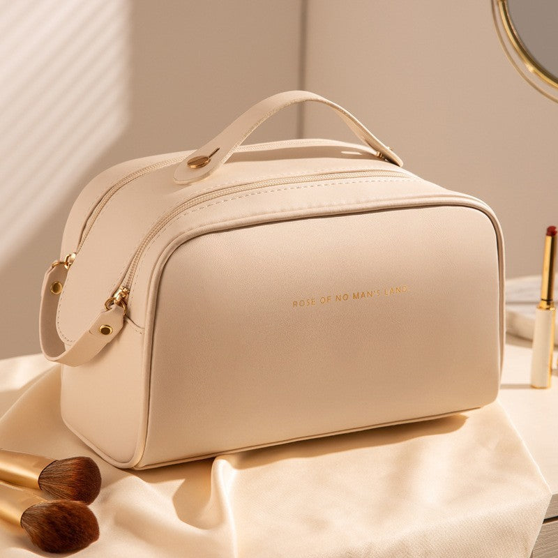 Plaid Pillow Cosmetic Bag Women&