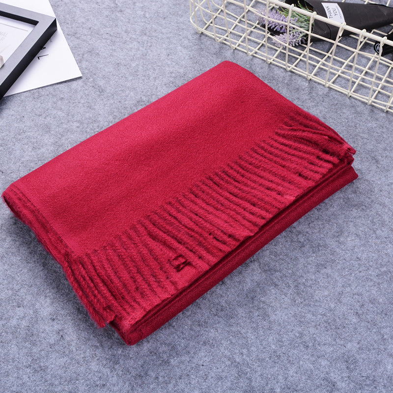 Dual-use cashmere SKY scarf Limorista