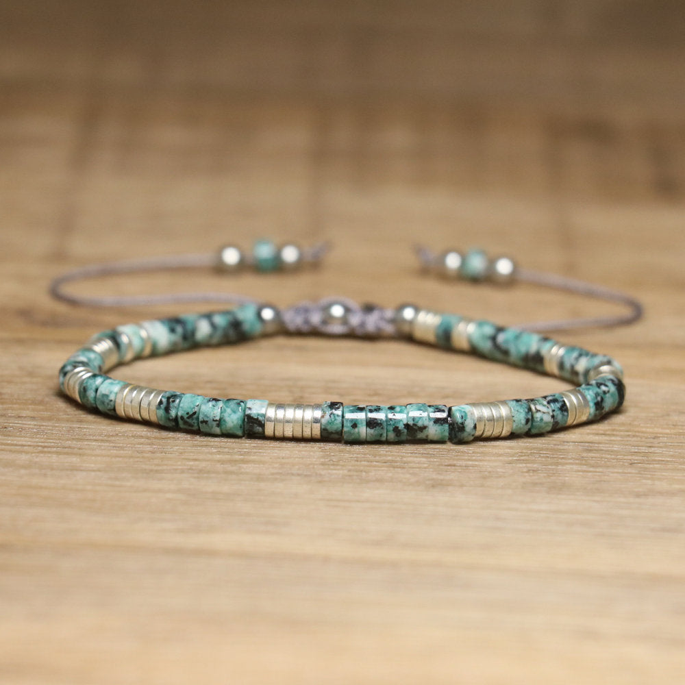 Spacer Beads Beaded Weave Bracelet Women&