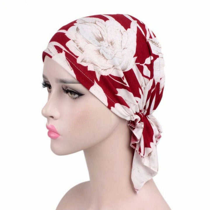 Stretch Hair Band Braid Hat Ethnic Style Fashion Scarf Muslim Ethnic Limorista
