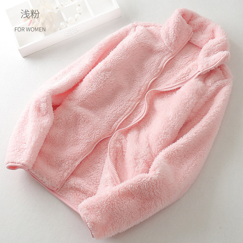 Inner Coral Fleece Sweater Warm With Velvet Limorista