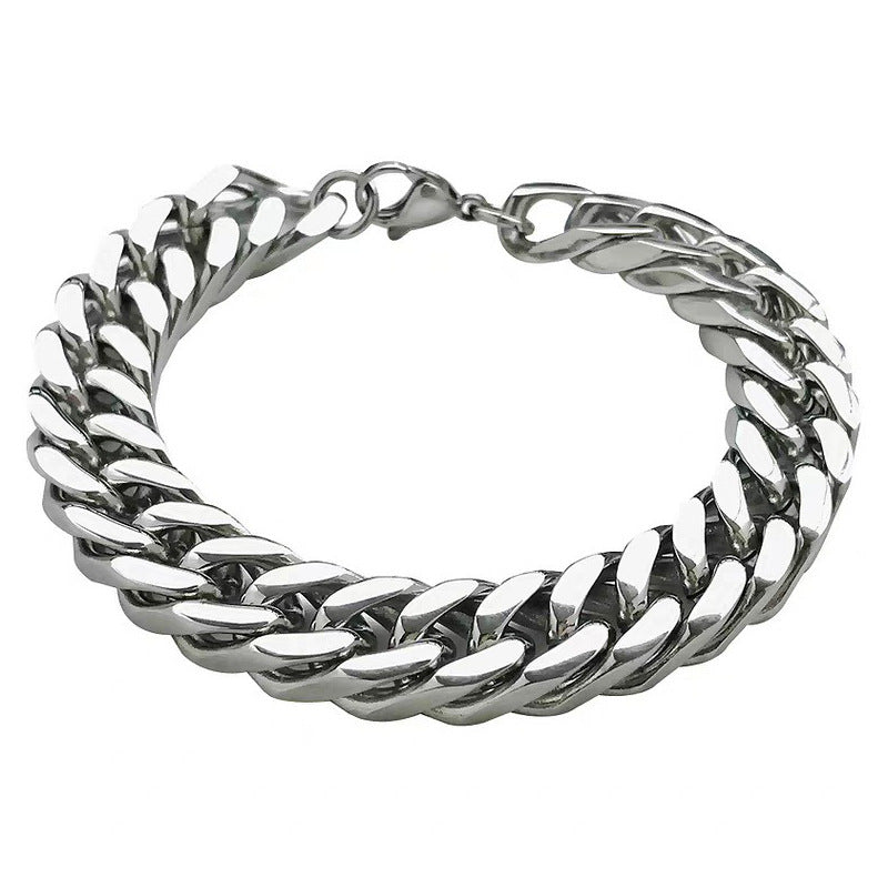 Fashion Personality Cuban Keel Bracelet Men Limorista