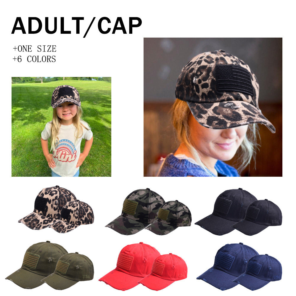 Letter Embroidery USA Flag Baseball Hat Limorista