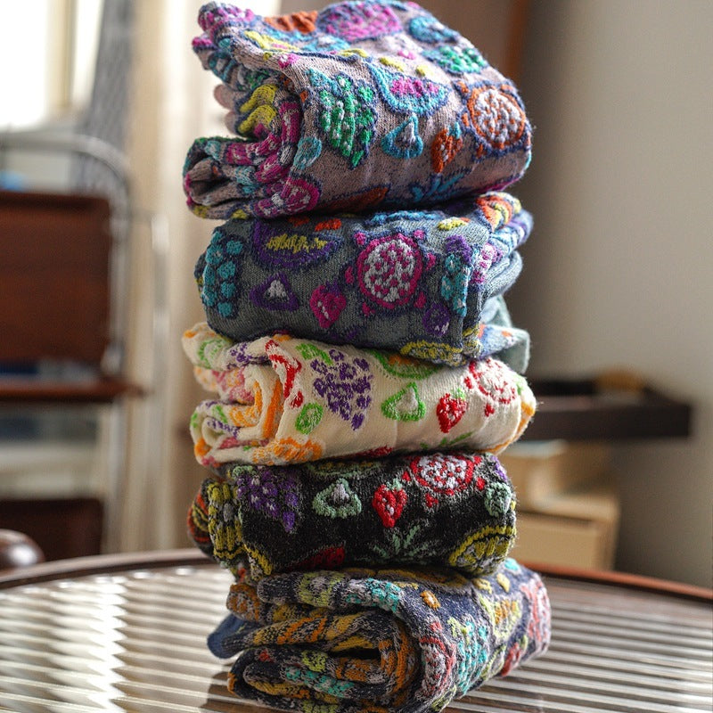 Mid-tube Pile Socks Autumn And Winter Korean Version Of Sen Series Limorista