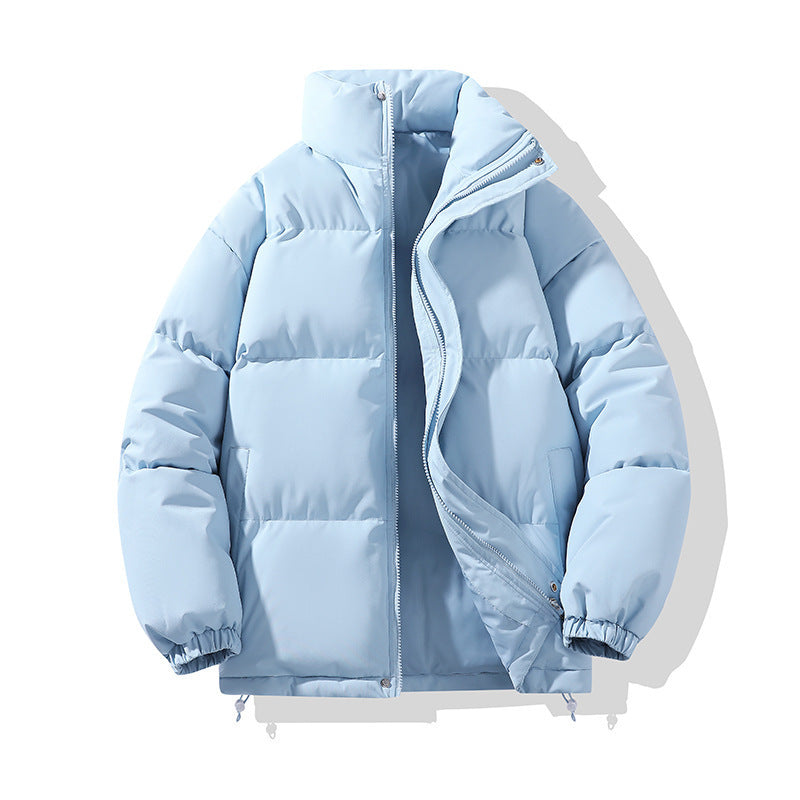 Cotton-padded Coat Stand Collar Cotton-padded Jacket Couple Wear Warm Limorista