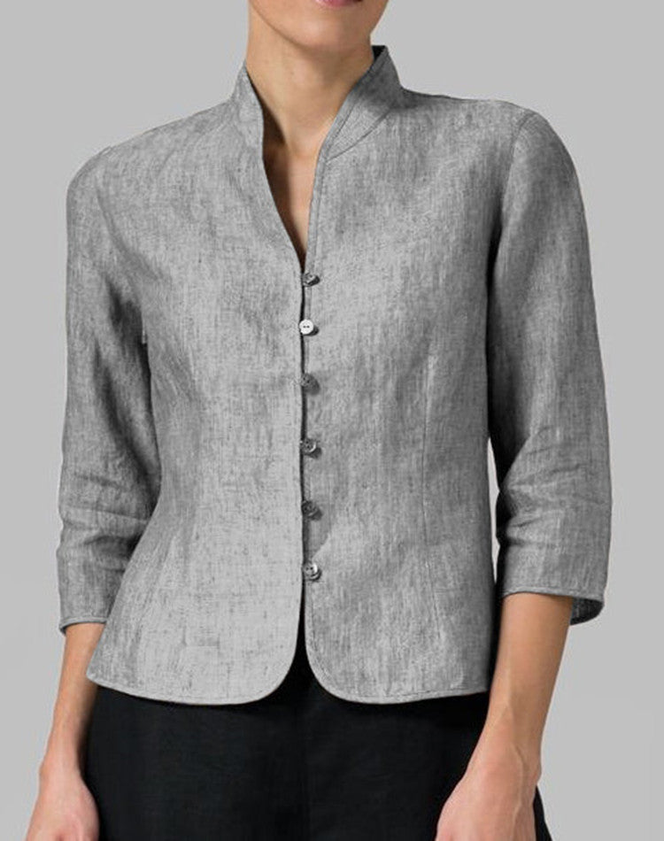 Cotton And Linen Short Women&