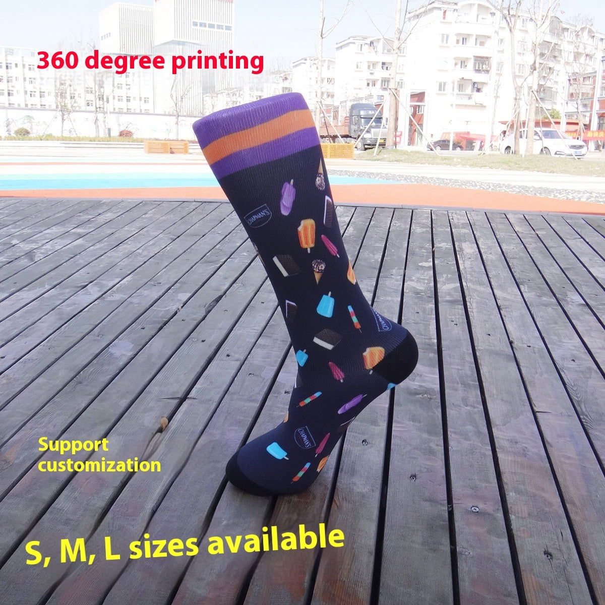 Cartoon Pet Head Face Socks Limorista