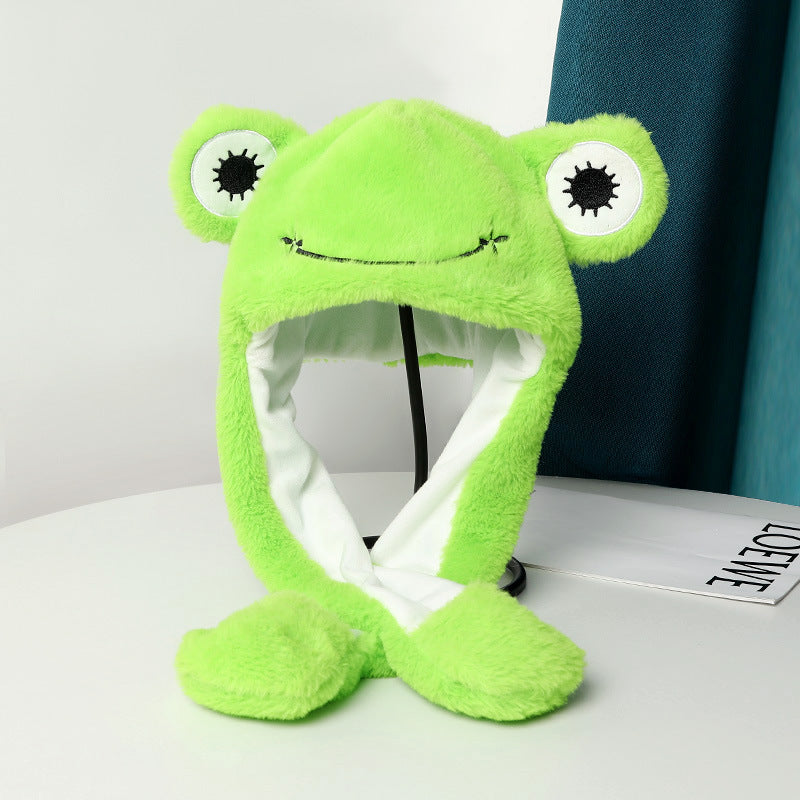 Warm Plush Moving Ear Hat Limorista