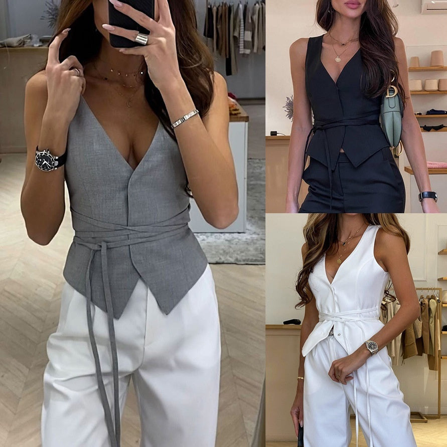 Limorista - Lace Up Casual Women&