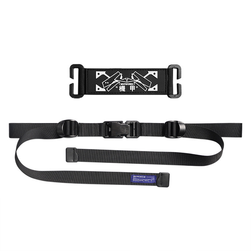 Functional Belt Nylon Automatic Buckle Multifunctional Limorista