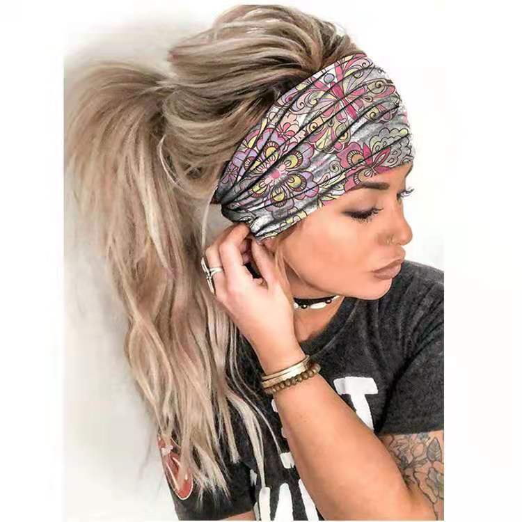 Headscarf For Women Summer New Manufacturers Yoga Width Hair Band Limorista