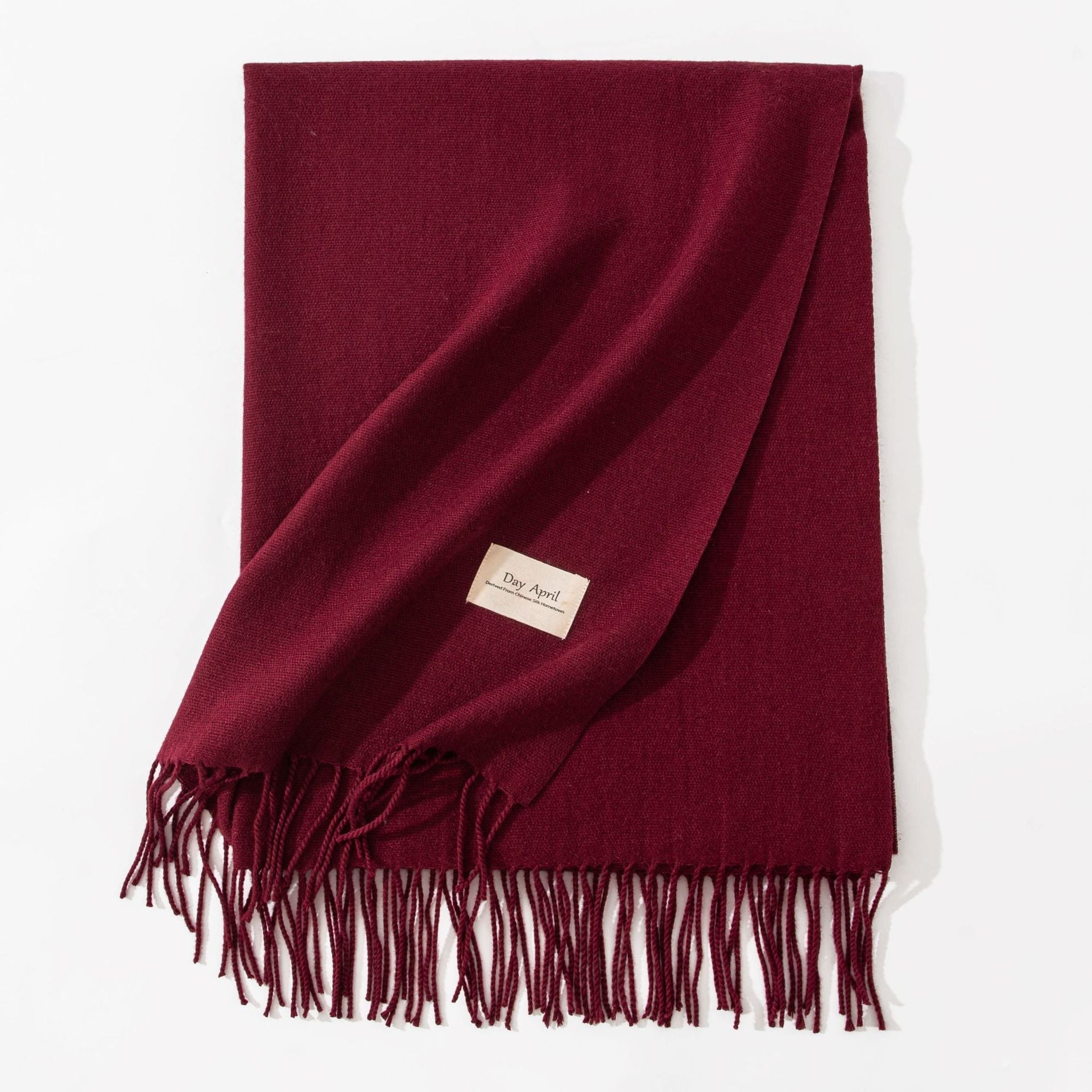 Pure Color Artificial Cashmere Scarf Women&