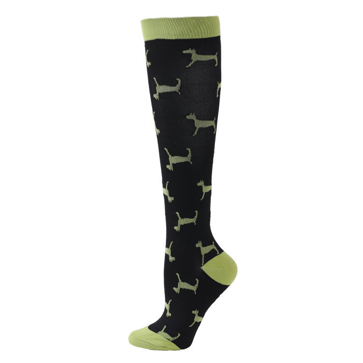 Sports Compression Socks Pattern Stretch Stockings Limorista