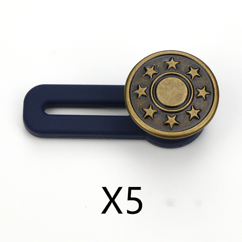 No Sew Jeans With Adjustable Expansion Waist Button Limorista