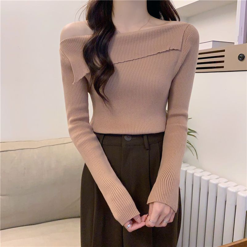 Retro Fashion High-end Off-shoulder Top Limorista