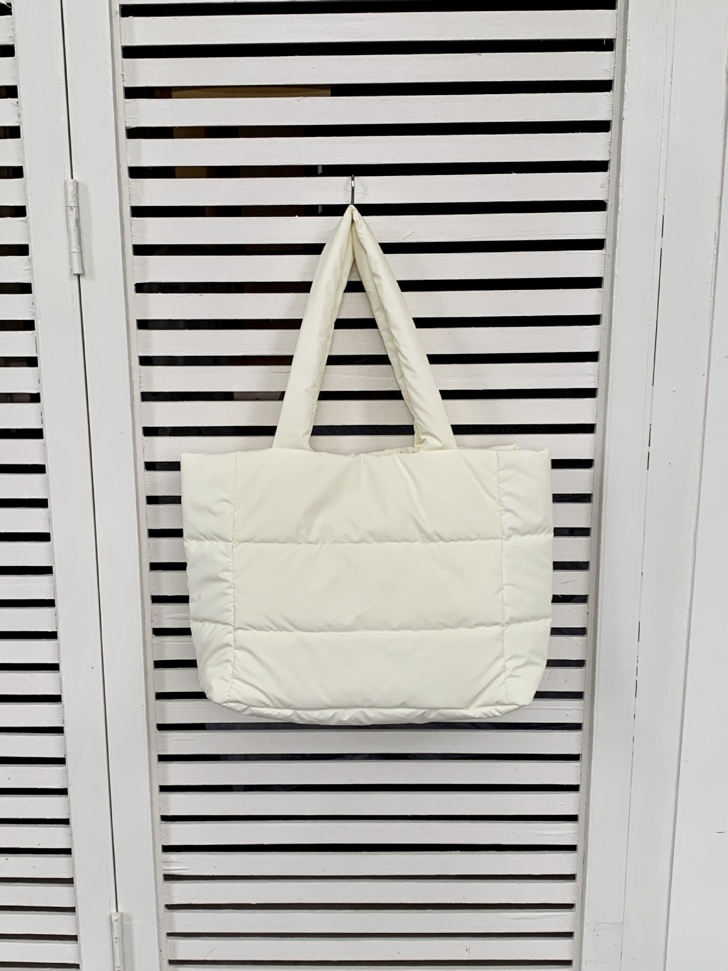 Soft Cotton-filled Tote Bag Portable Shoulder Limorista