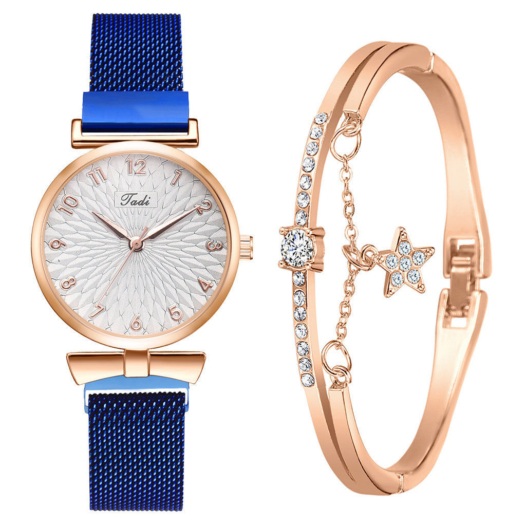 Fashion Mesh Strap Ladies Quartz Watch Limorista
