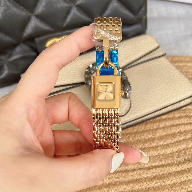 Lock Head Fashion Steel Watch Female Small Dial Limorista