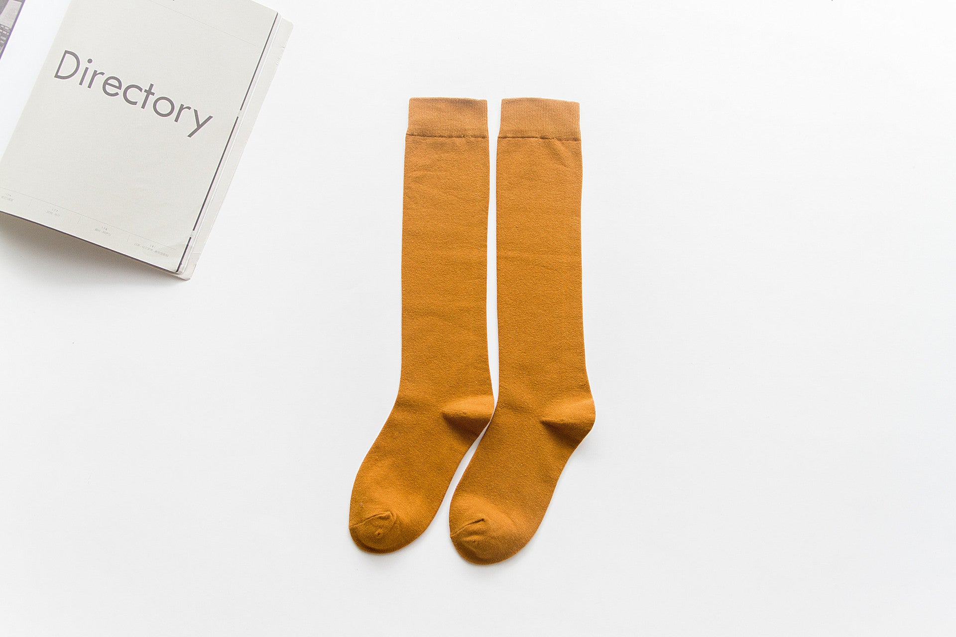 Japanese-style long pile knee socks Limorista