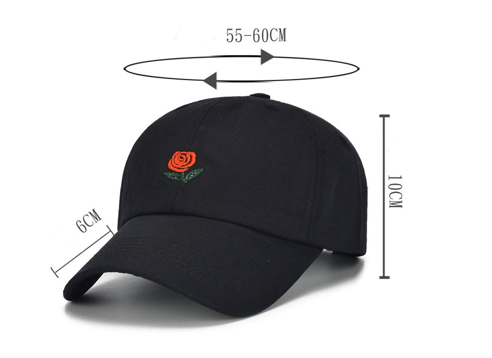 Flag Striped Male and Female Students Winter Personality Embroidery Duck Tongue Bend along Baseball Hip Hop Hat Soft Top Limorista