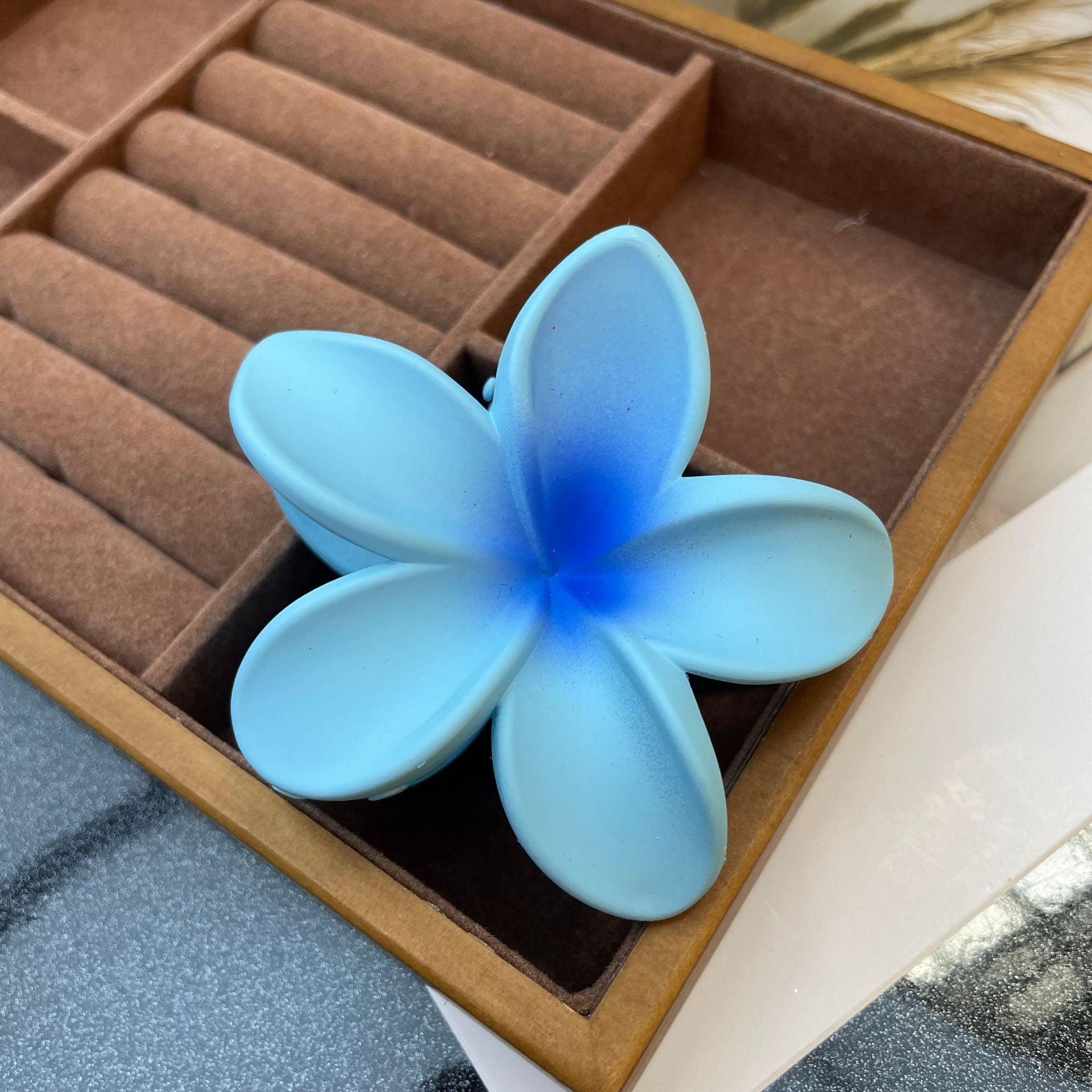 Flower Barrettes Women&