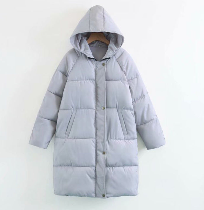 Thickened And Widened Hooded Coat Bread Ladies Jacket Limorista