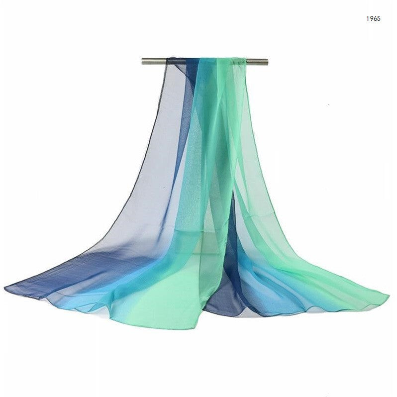 Gradient silk shawl Limorista