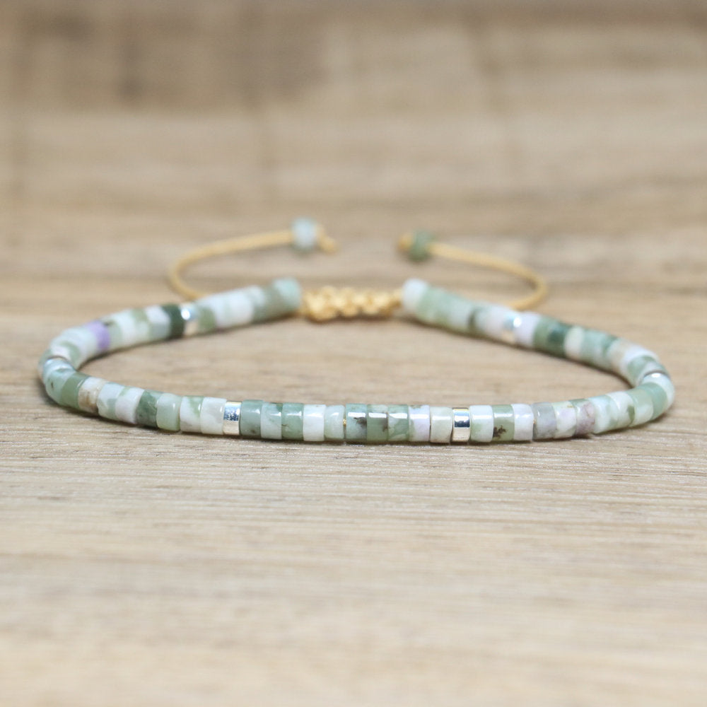 Spacer Beads Beaded Weave Bracelet Women&