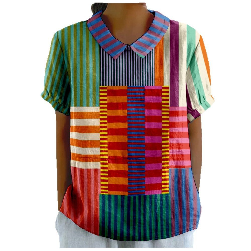 Printed Loose Casual Women&