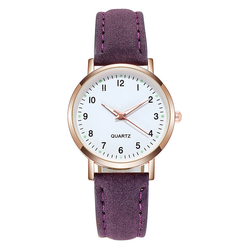 Casual Simple Digital Retro Ladies Quartz Watch Limorista