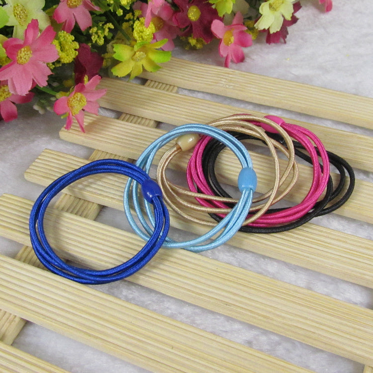 Fashion Hair Tie Cord Unembellished Elastic Band Limorista
