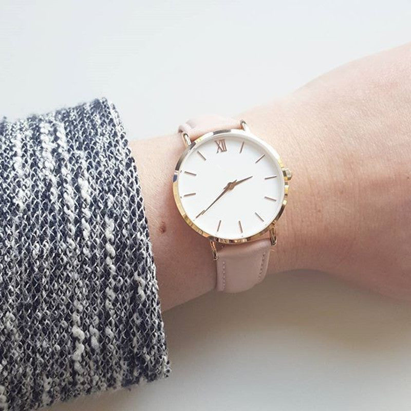 Fashion Women Watches Leather Quartz Watch for Ladies Clocks Limorista