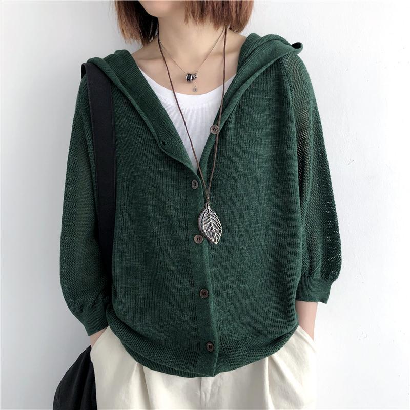 Solid Color Fashion Knitted Coat For Women Limorista