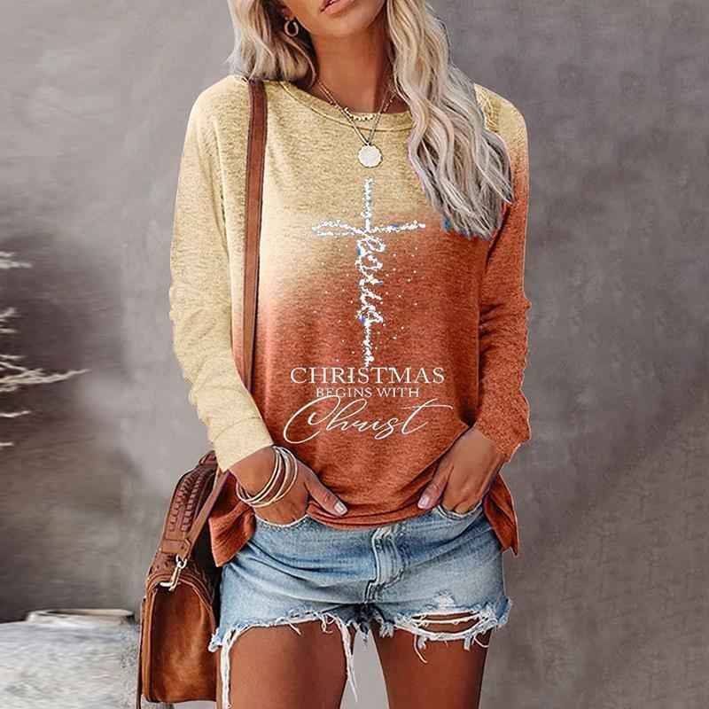 Limorista - Digital Printing Loose Casual Ladies T-shirt