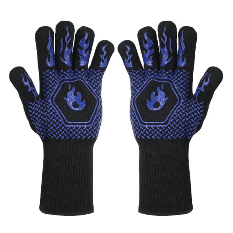 Microwave Insulation Anti-Scalding Double Layer Combustion Gloves Limorista