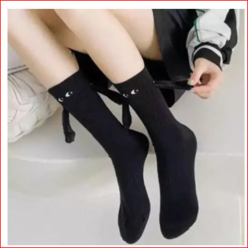 Couple Magnetic Handle Cute Hand Socks Christmas Limorista