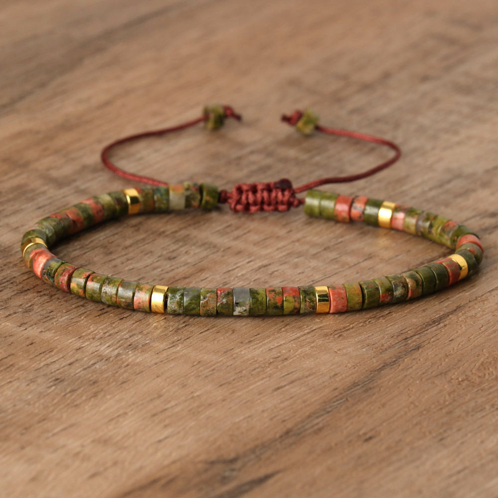 Spacer Beads Beaded Weave Bracelet Women&
