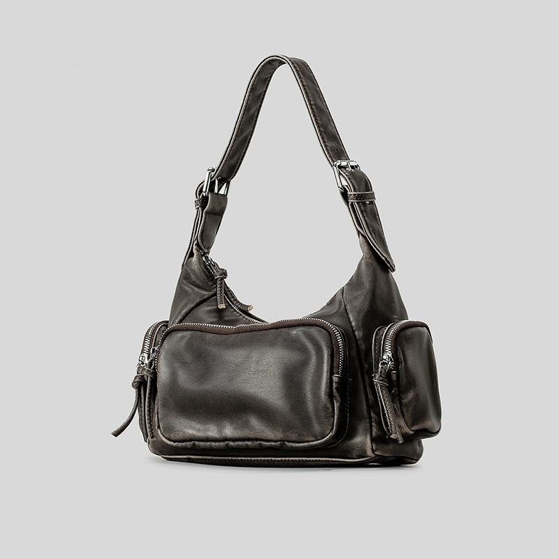 Special-interest Design Retro Large Capacity Shoulder Bag Limorista