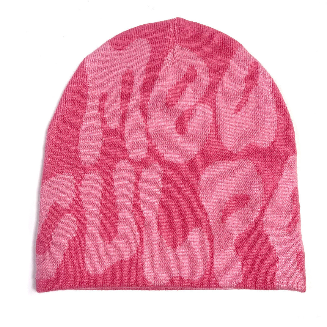 Jacquard Double-sided Acrylic Knitted Hat Without Curling Edges Limorista