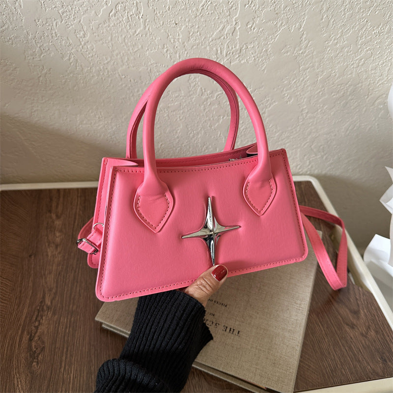 Autumn Simplicity Western Style Shoulder Crossbody Portable Small Square Bag Limorista