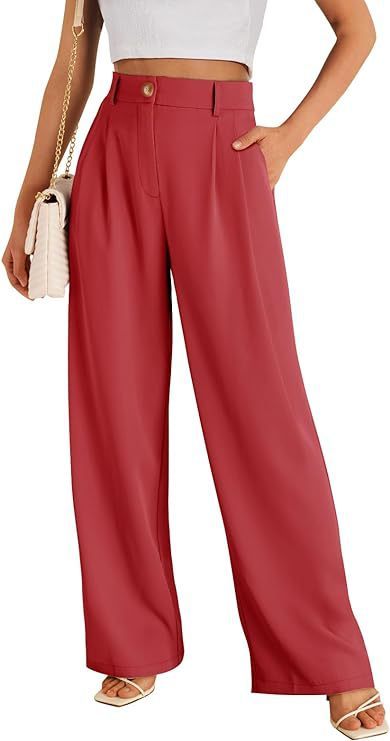 Casual Wide Leg Business Pants Women&