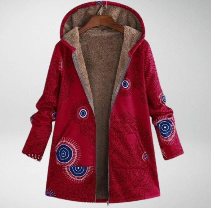 Loose plus size woolen coat Limorista