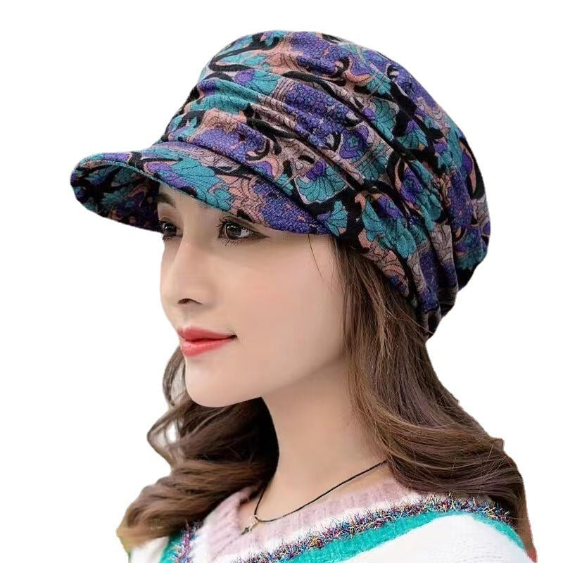 Female Korean Version Of A Hundred Soft Brim Hat Ethnic Wind Limorista