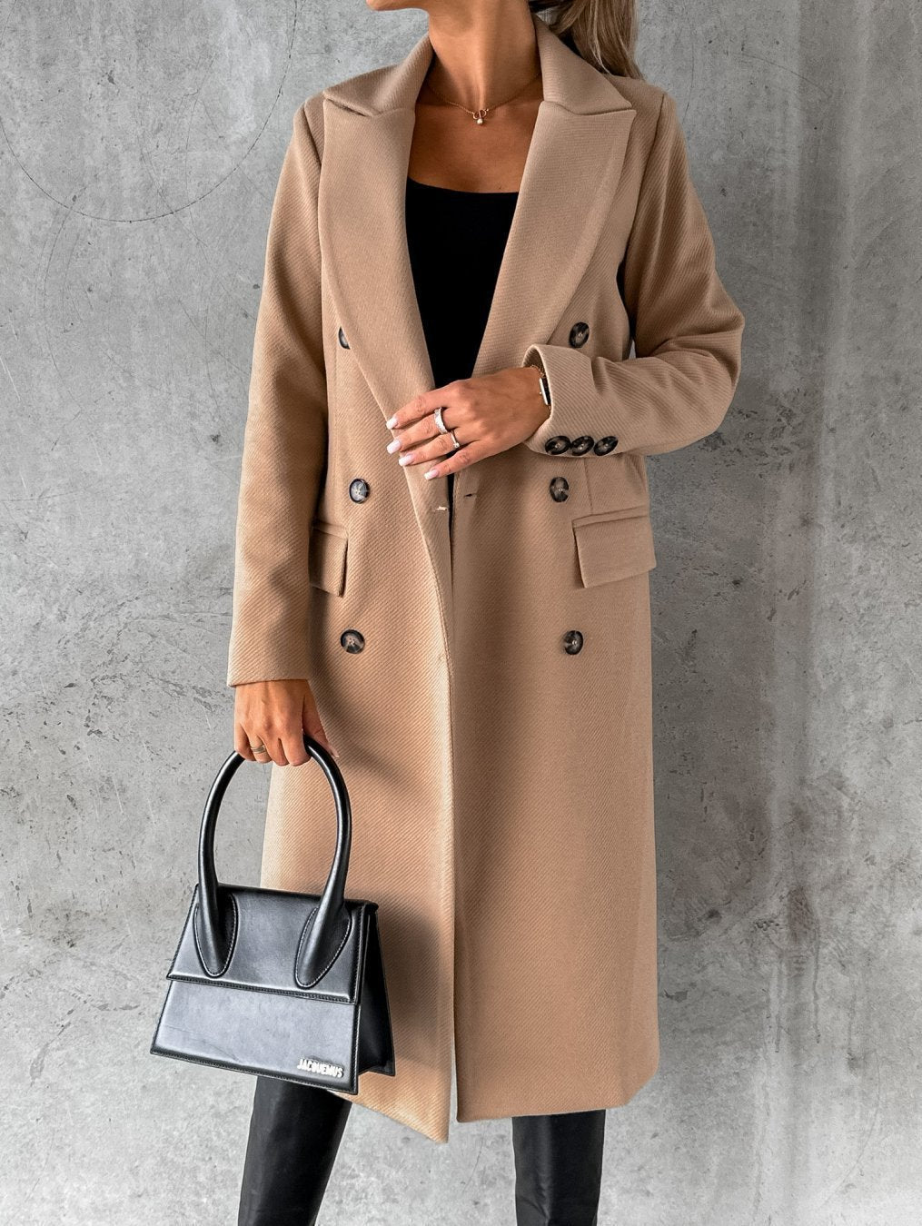 Fashion Casual Woolen Coat Women Limorista