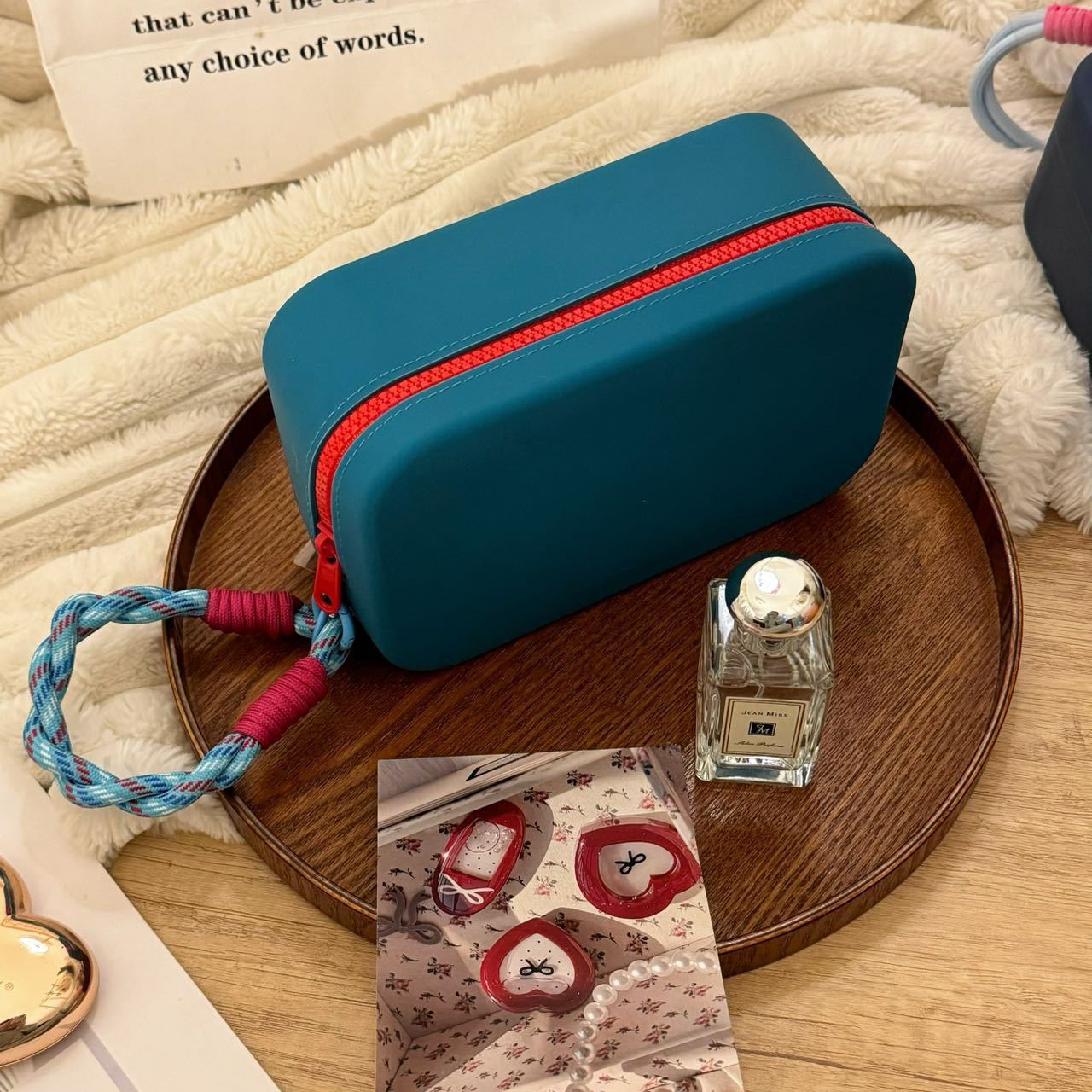 Silicone Cosmetic Bag Large Capacity Portable Waterproof Limorista