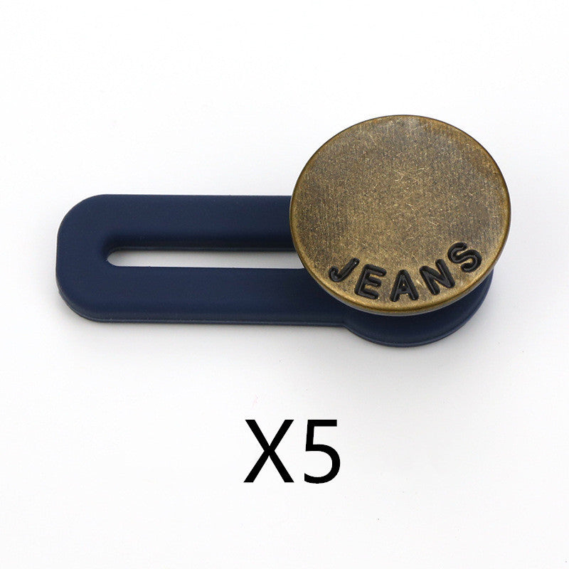 No Sew Jeans With Adjustable Expansion Waist Button Limorista